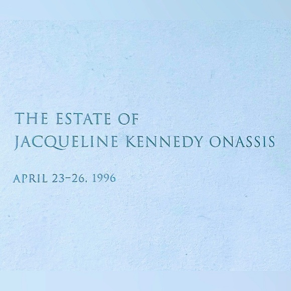 Other - Sotheby’s The Estate of Jacqueline Kennedy Onassis. ❣️